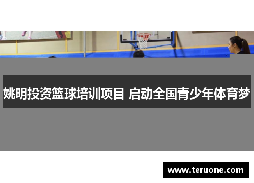 姚明投资篮球培训项目 启动全国青少年体育梦